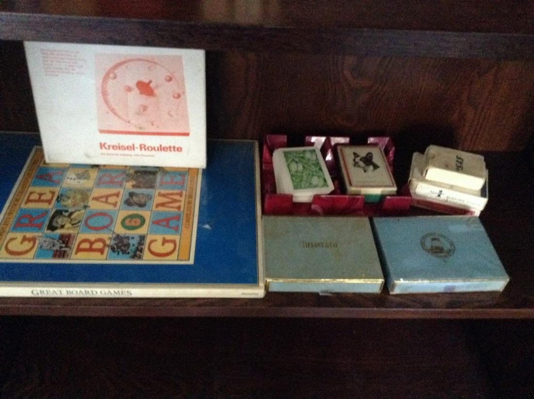 lot of vintage tiffany and co playing cards, airline: lot of vintage tiffany and co playing cards, airline cars and more