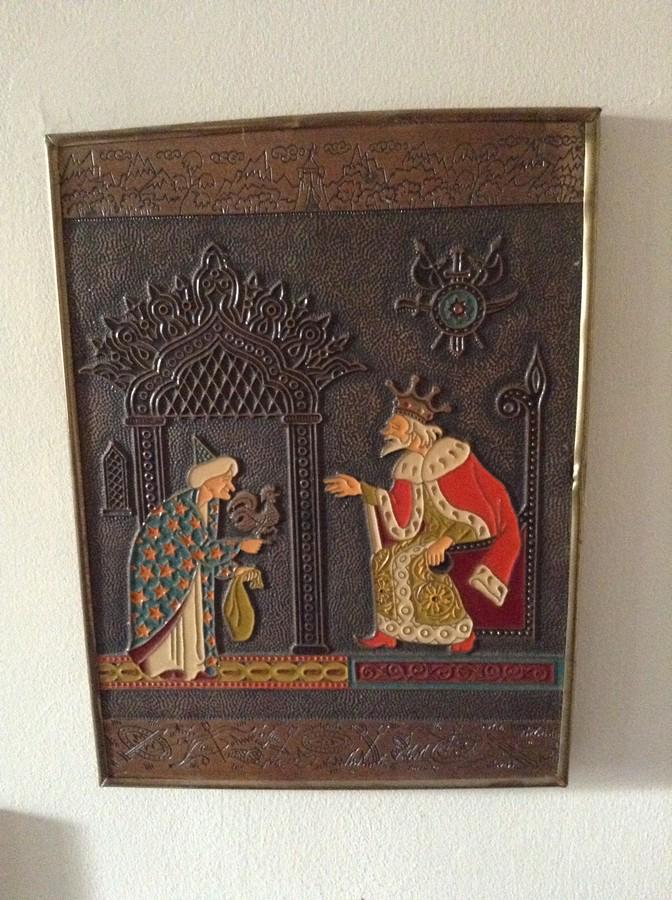 metal Arabian 3d wall hanging art (1 of 1)