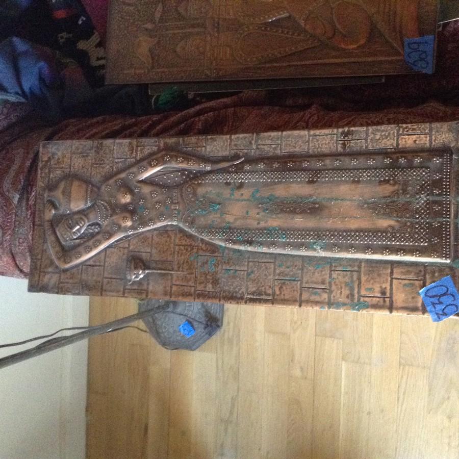 hammered copper wall art (1 of 1)