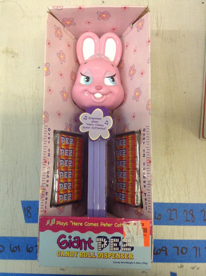 giant pez candy roll dispenser: giant pez candy roll dispenser