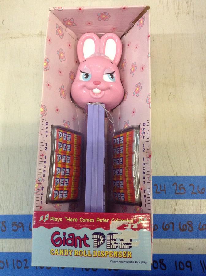 giant pez candy roll dispenser: giant pez candy roll dispenser