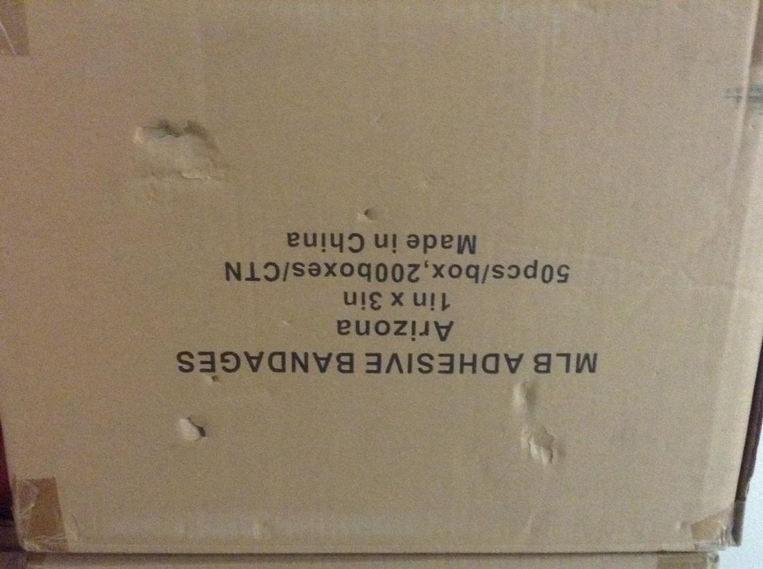 case full of MLB band aids Arizona (1 of 1)