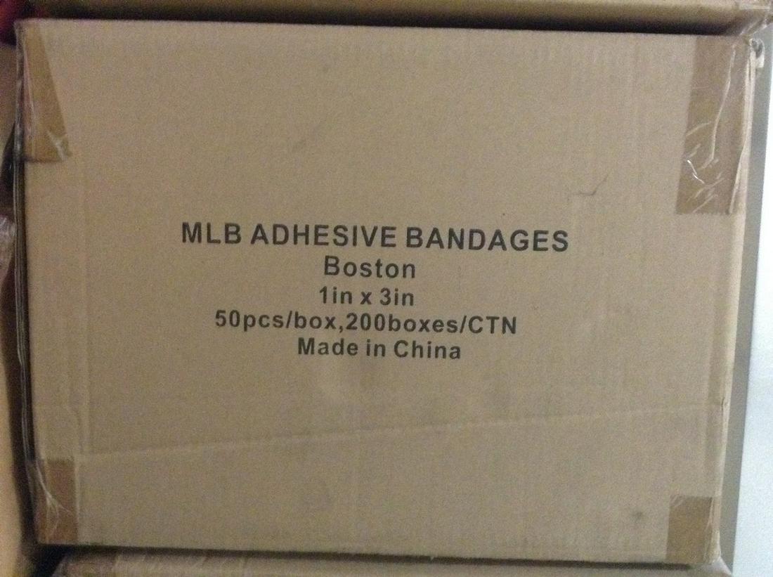 case full of MLB band aids Boston (1 of 1)
