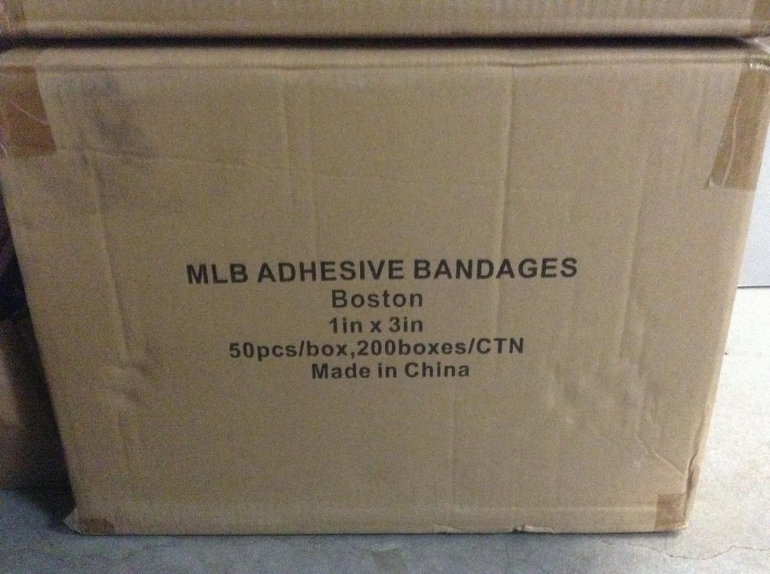 case full of MLB band aids Boston (1 of 1)