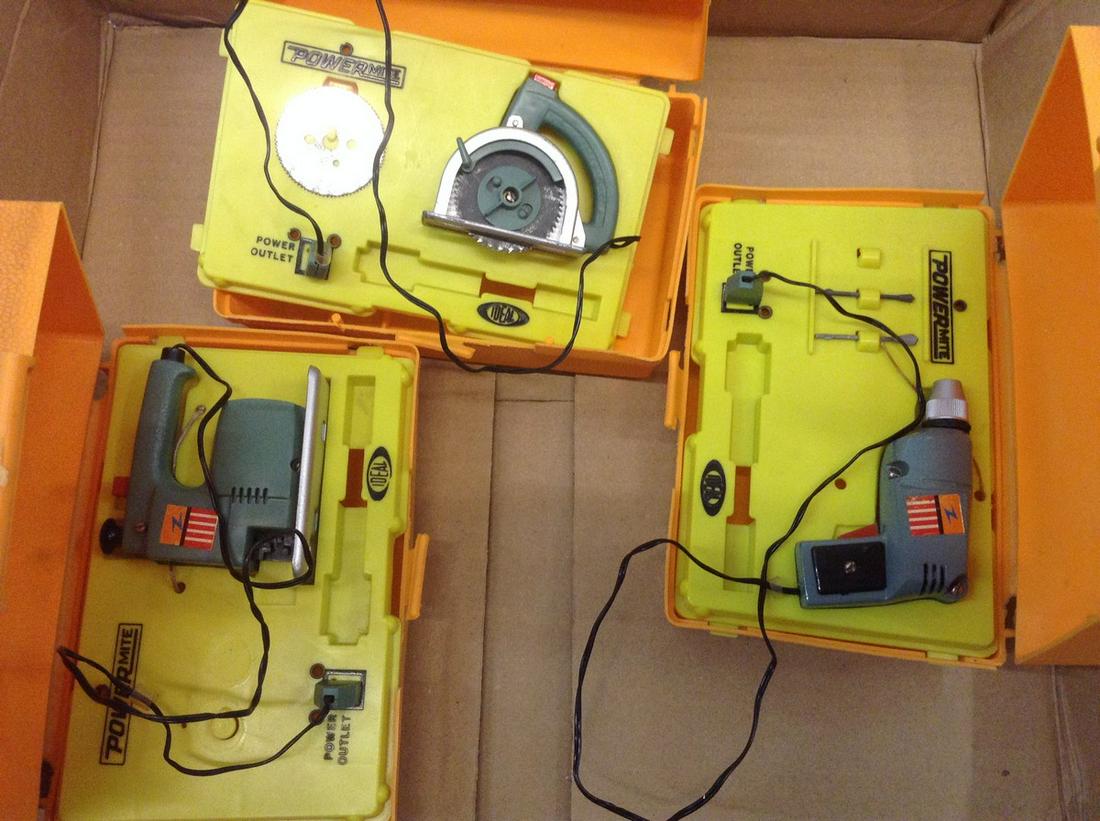 lot of three power mite mini tools with case (1 of 1)