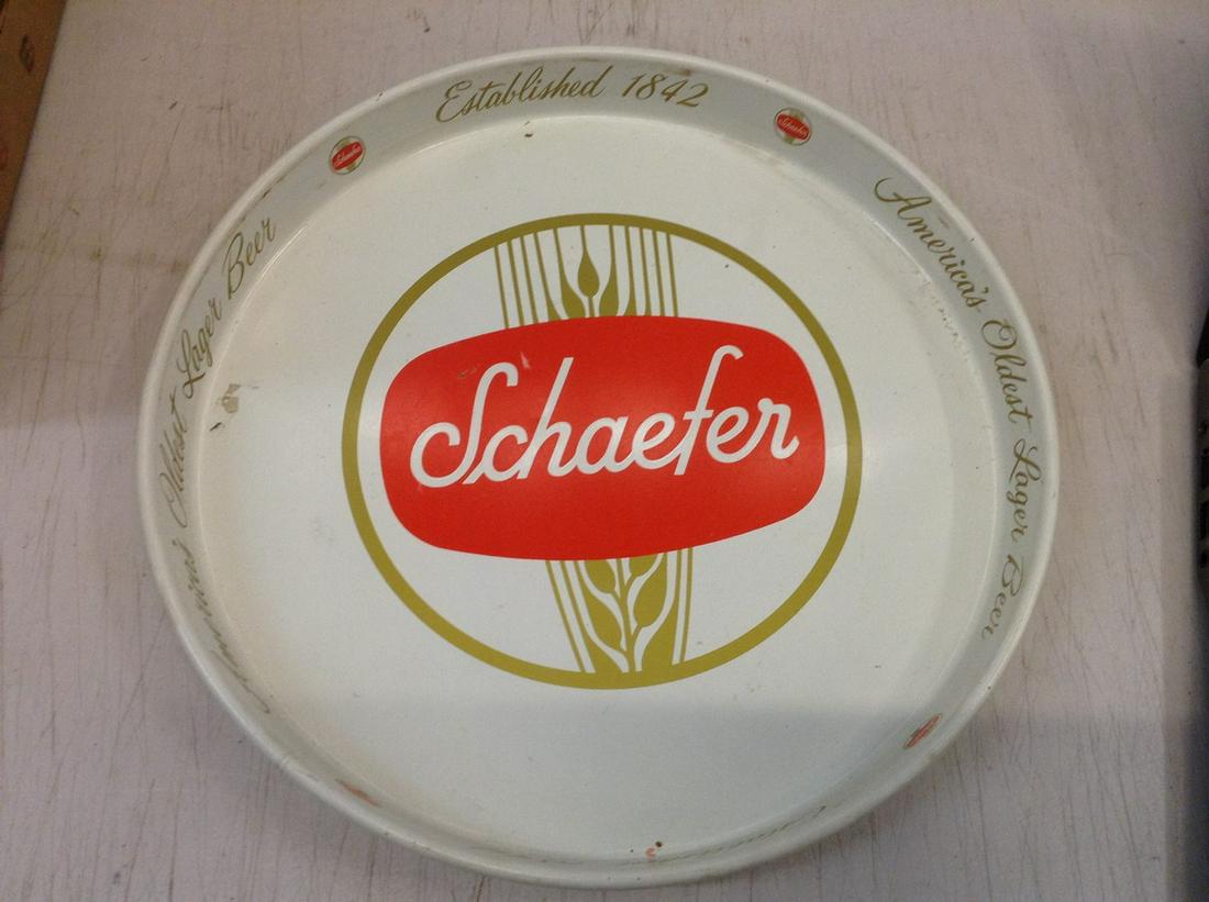 Schaefer vintage beer tin: Schaefer vintage beer tin