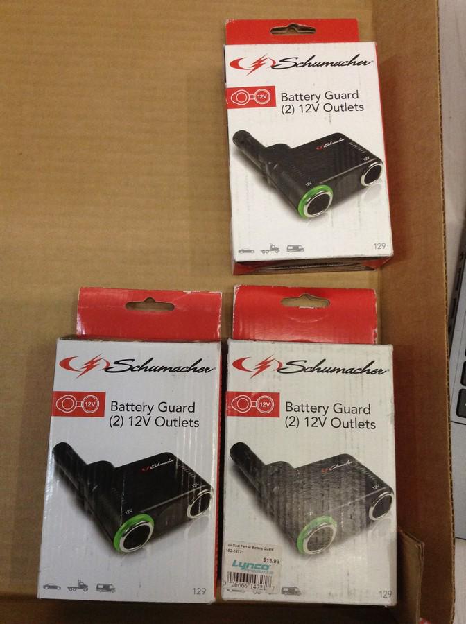 Schumacher battery guard 12v outlets new in box (1 of 1)