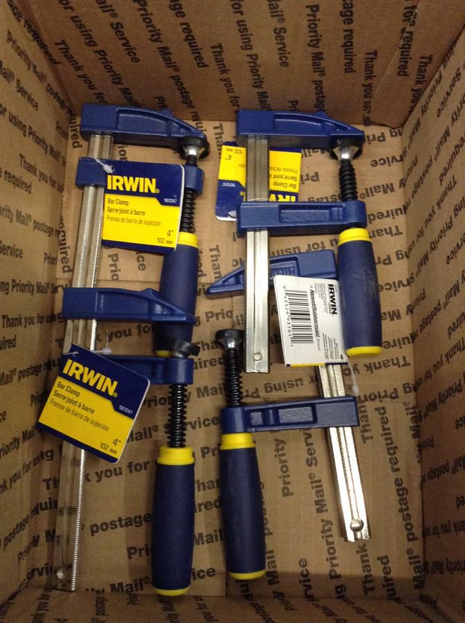 lot of Irwin bar clamps (1 of 1)