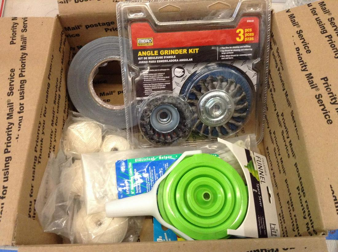 angle grinder kit, foldable funnel and more (1 of 1)