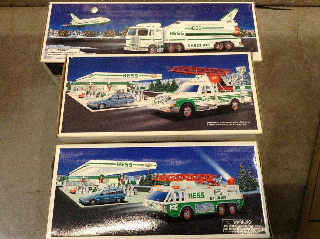 lot of three Hess trucks (1 of 1)