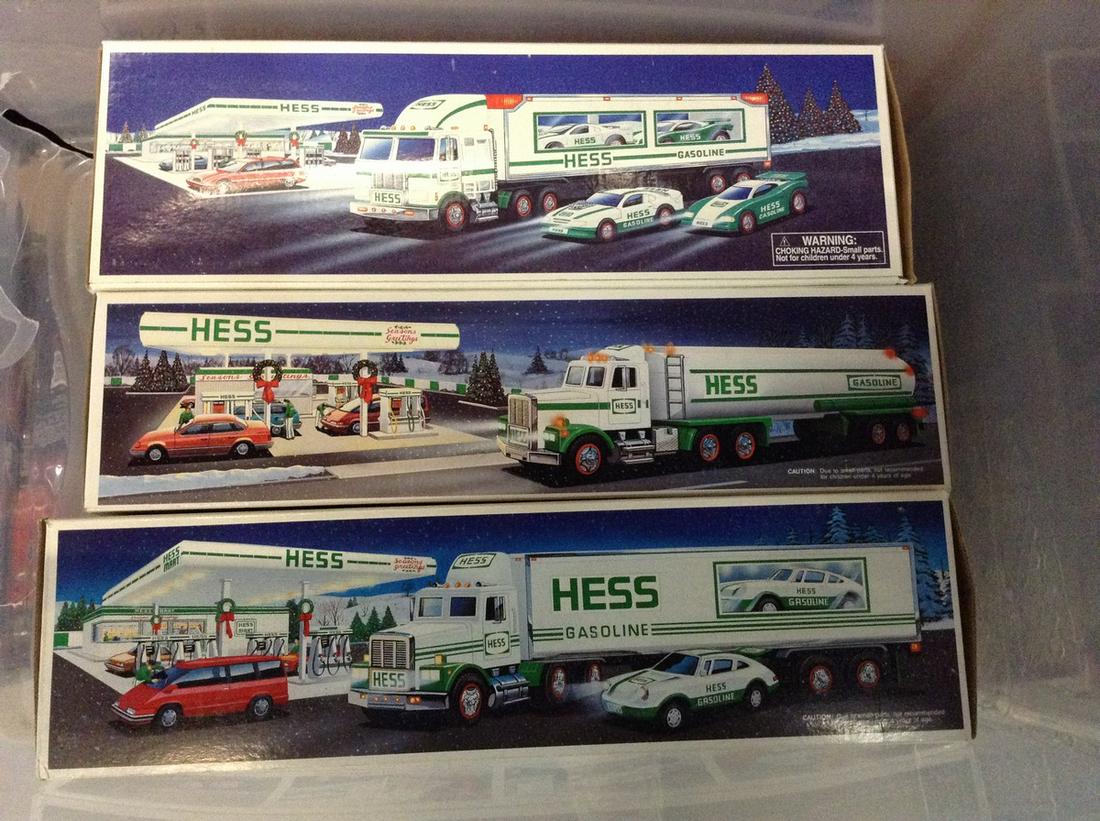 lot of three Hess trucks (1 of 1)