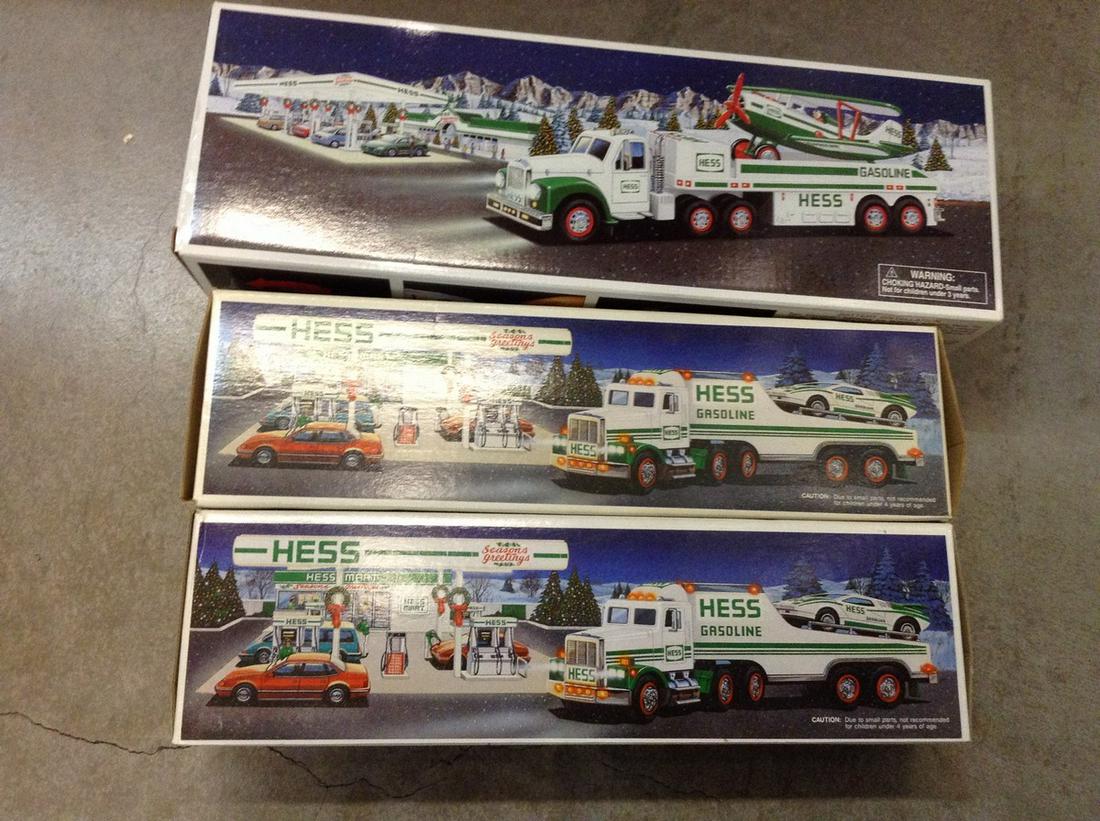 lot of three Hess trucks (1 of 1)