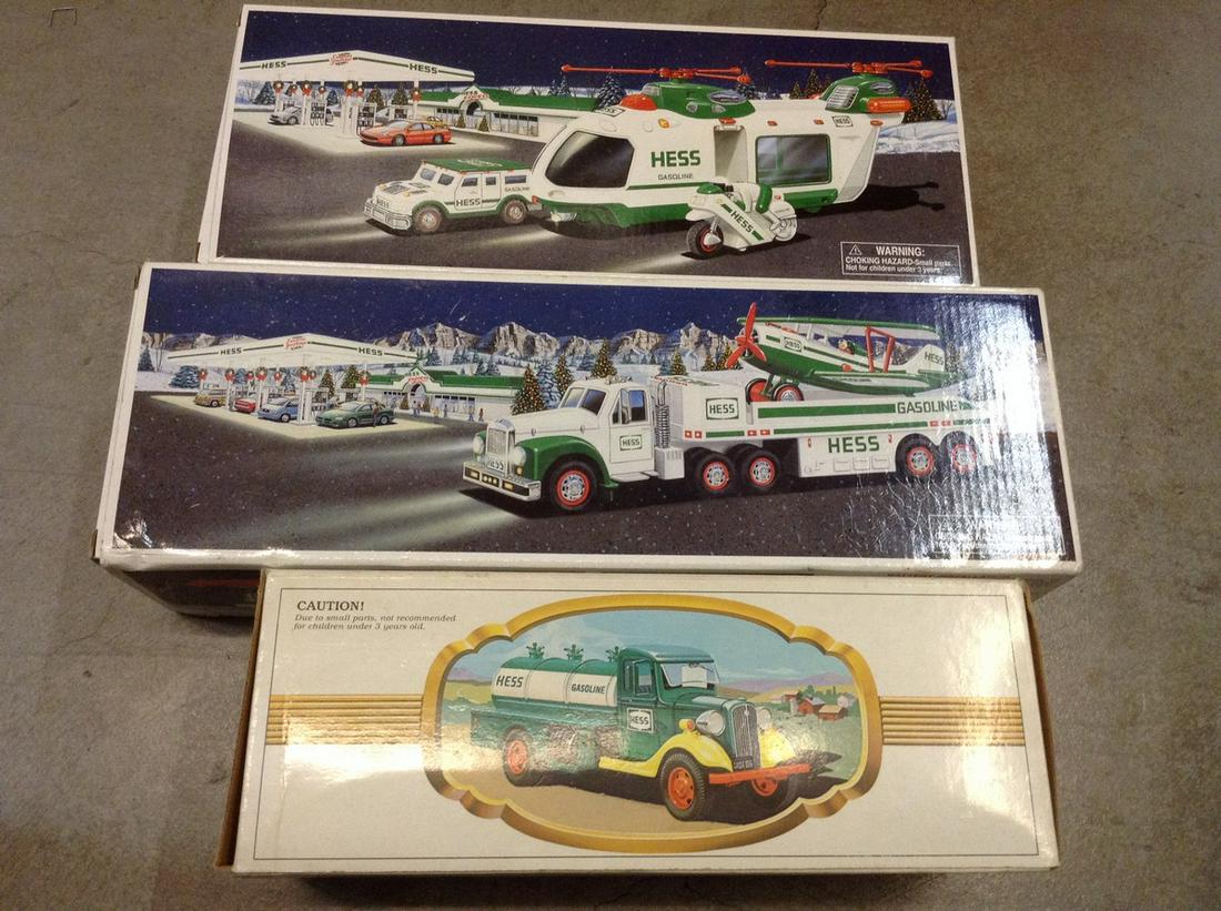 lot of three Hess trucks (1 of 1)