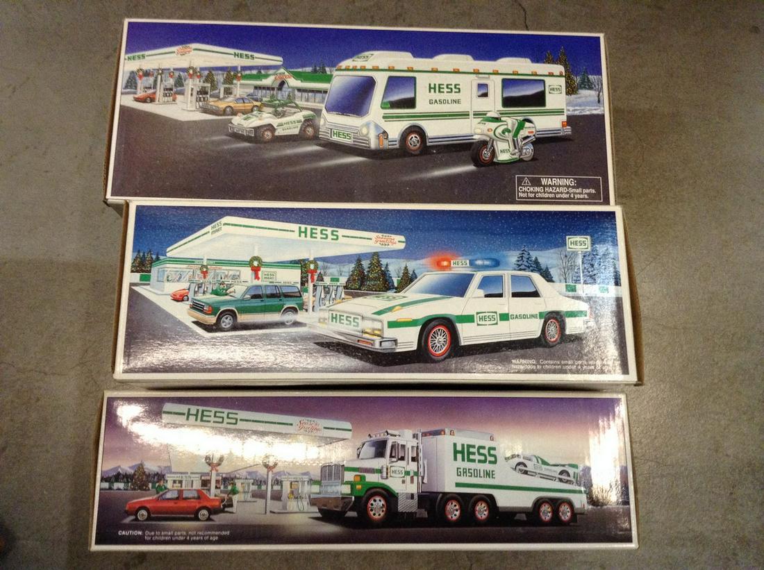 lot of three Hess trucks (1 of 1)