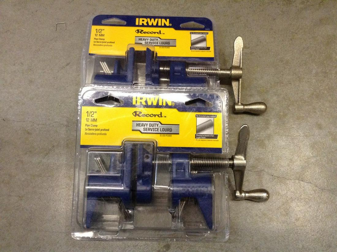 Irwin pipe clamps (1 of 1)