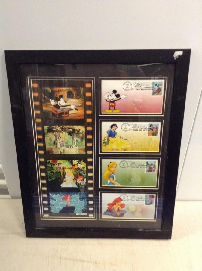 Disney first day covers w photo cell limited edition: Disney first day covers w photo cell limited edition