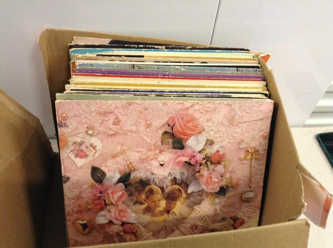 box full of LP's: box full of LP's