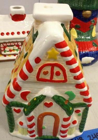 Christmas cookie jar vintage (AB): Christmas cookie jar vintage (AB)