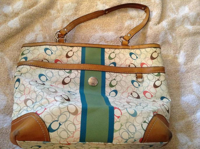 Vintage Coach Bag No. C1069 F15139