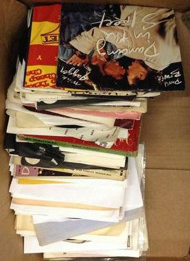 vintage 45' records lot of 100 (1 of 1)