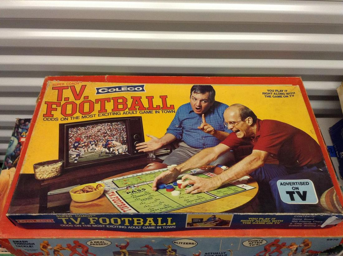 super coach tv football game Coleco: super coach tv football game Coleco