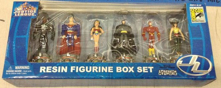 justice league figurines from Comicon san Diego (1 of 1)