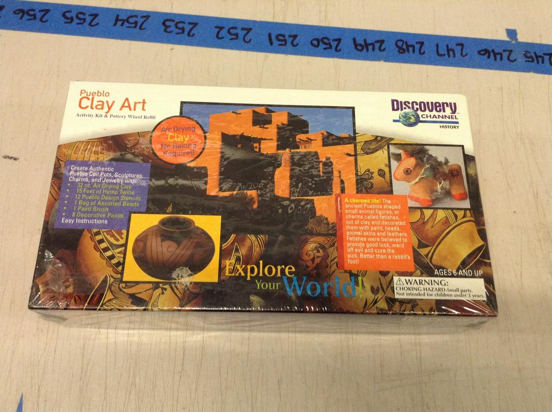 discovery channel clay art sealed (1 of 1)