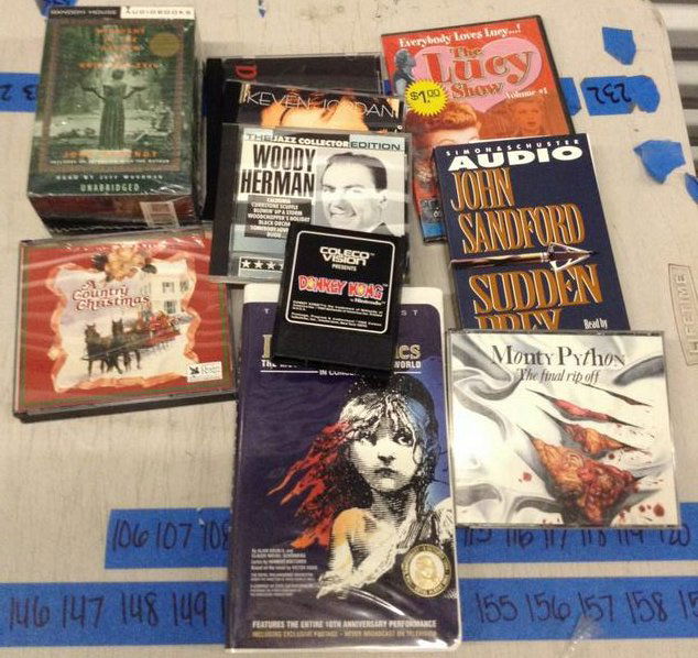 DVDs CDs and donkey Kong coleco vision (1 of 1)