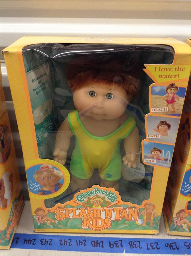 Cabbage Patch Kids - Splash and Tan Kids (1 of 1)