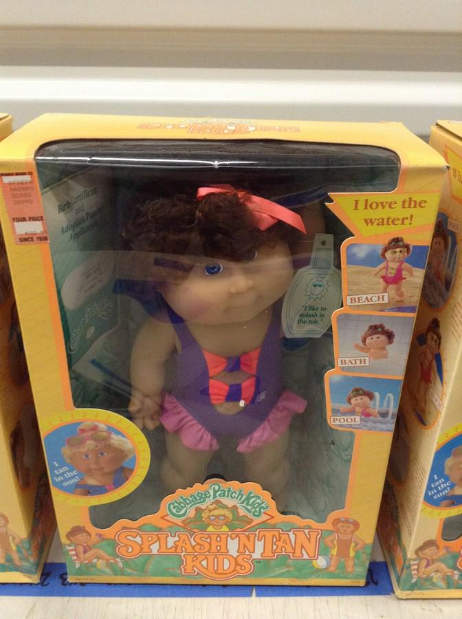 Cabbage Patch Kids - Splash and Tan Kids (1 of 1)