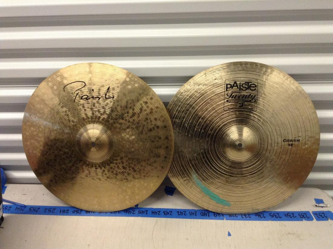 Paiste 2 - 18" symbols: Paiste 2 - 18" symbols