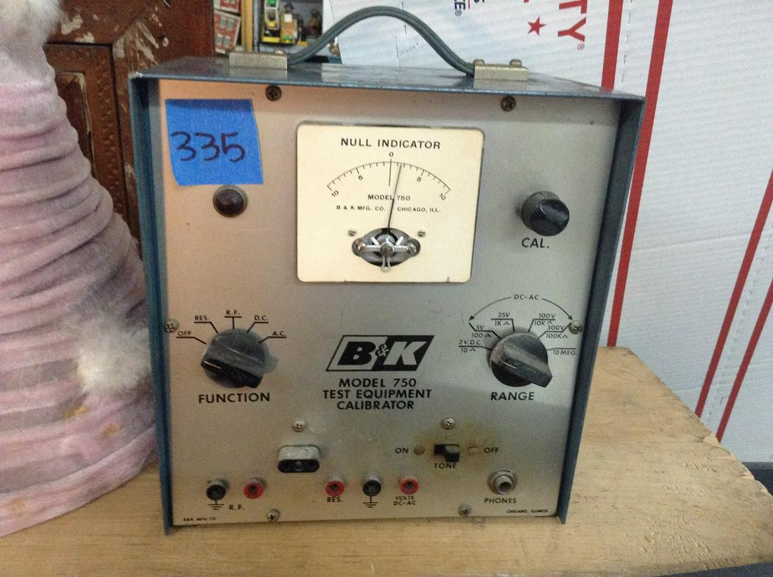 bk model 750 calibrator (1 of 1)
