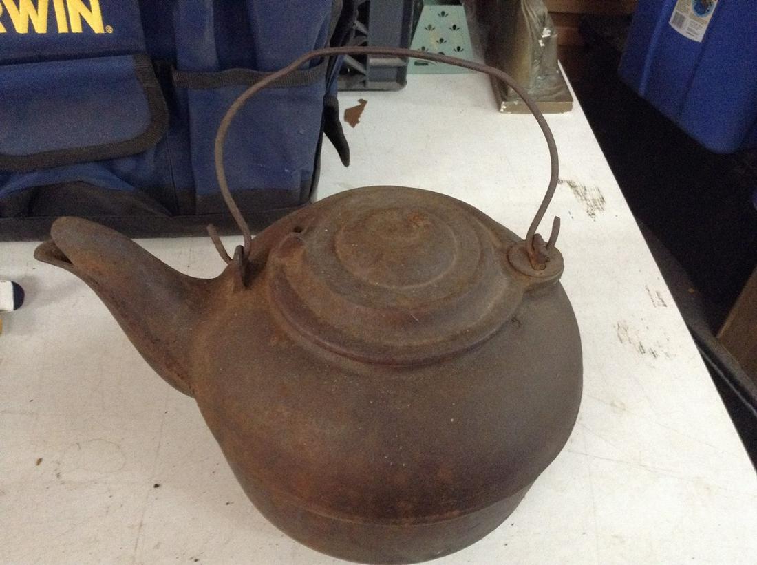number 8 cast iron coffee lot: number 8 cast iron coffee lot