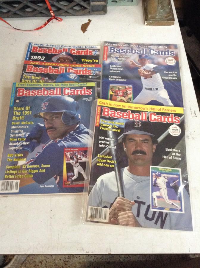 lot of baseball magazines from 1990s (1 of 1)