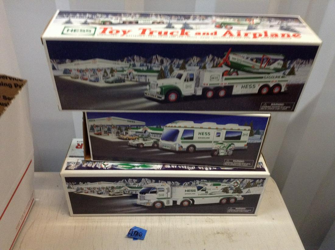 lot of three Hess trucks (1 of 1)