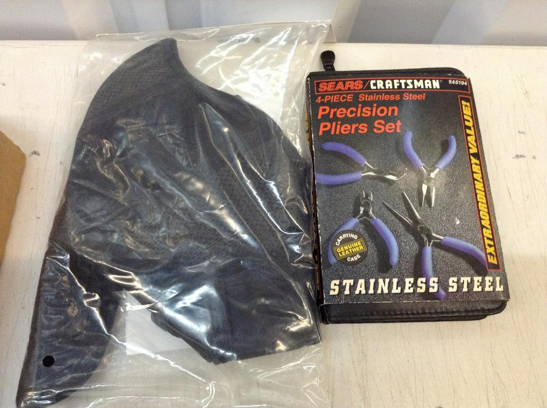 craftsman pliers set and thermal hat new (1 of 1)