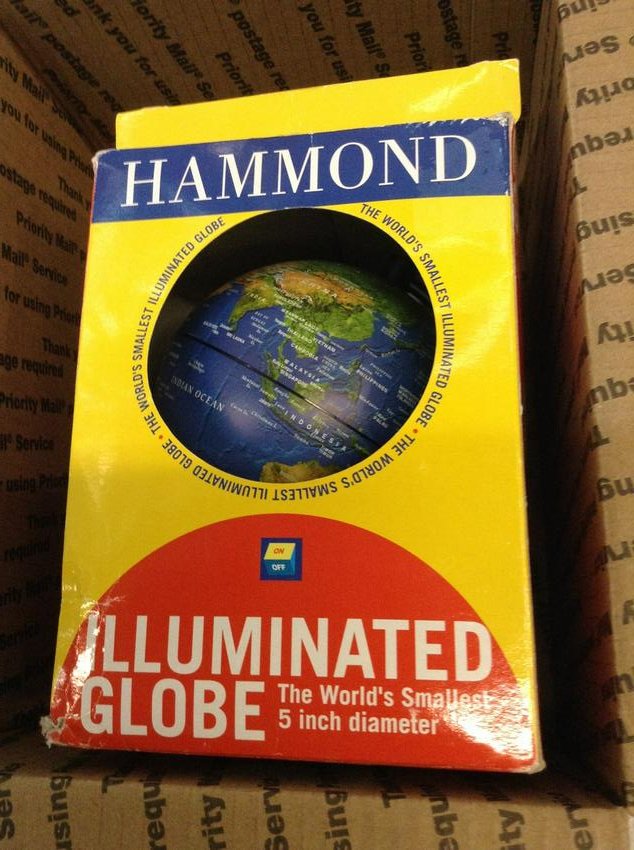 5" illuminated globe (1 of 1)