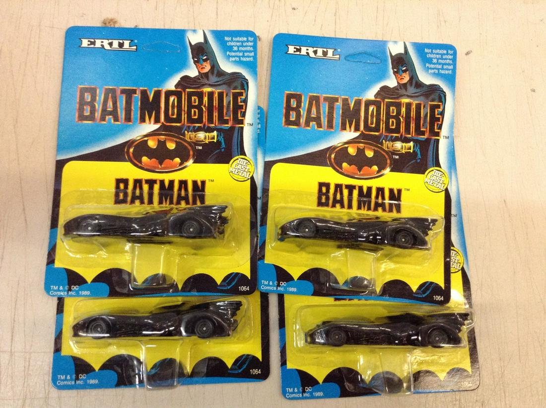 lot of ertl bat mobile cars new in the package: lot of ertl bat mobile cars new in the package