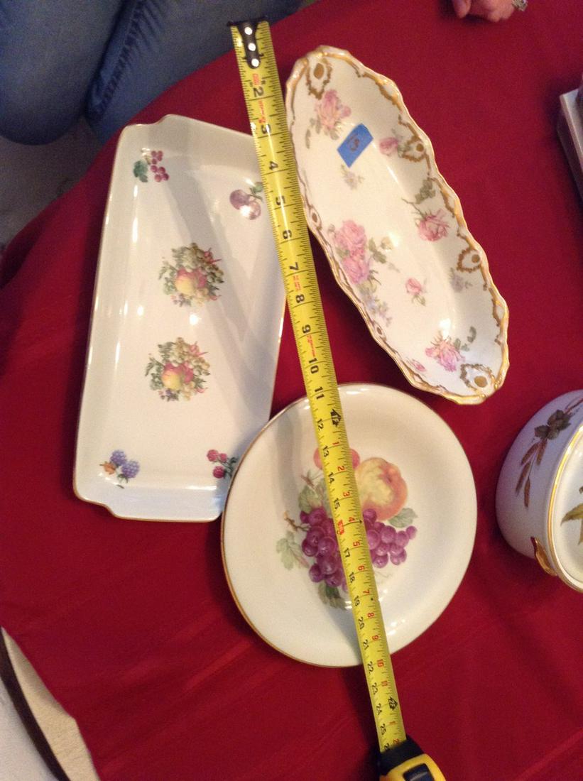 Limoges and other serving dishes lot of three (1 of 1)