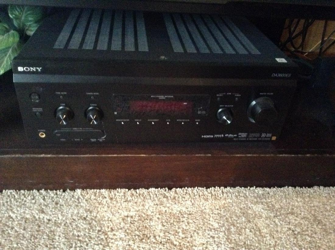 Sony style Da3600es stereo receiver (1 of 1)