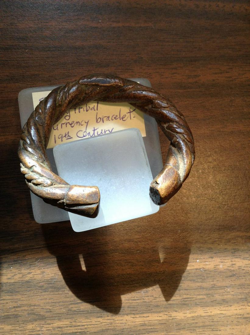 Saharan w Africa Tuareg tribal currency bracelet 19th (1 of 1)