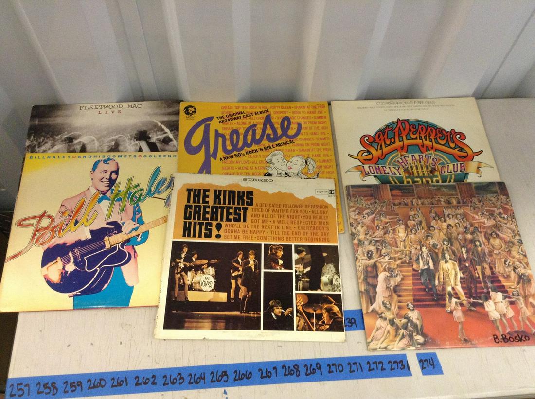 lot of 6 LP record albums (1 of 1)