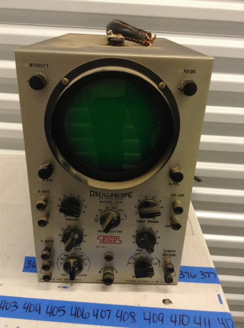 EICO Oscilloscope DC-Wide Band Model 460 (1 of 1)