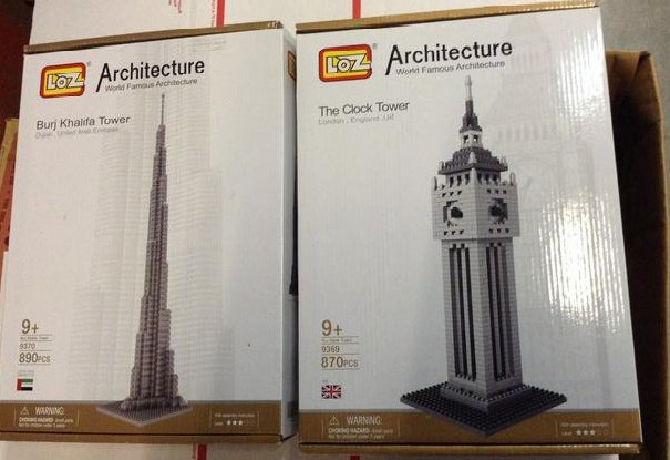 lot Lego blocks, the clock tower and Eiffel tower, new: lot Lego blocks, the clock tower and Eiffel tower, new in the box