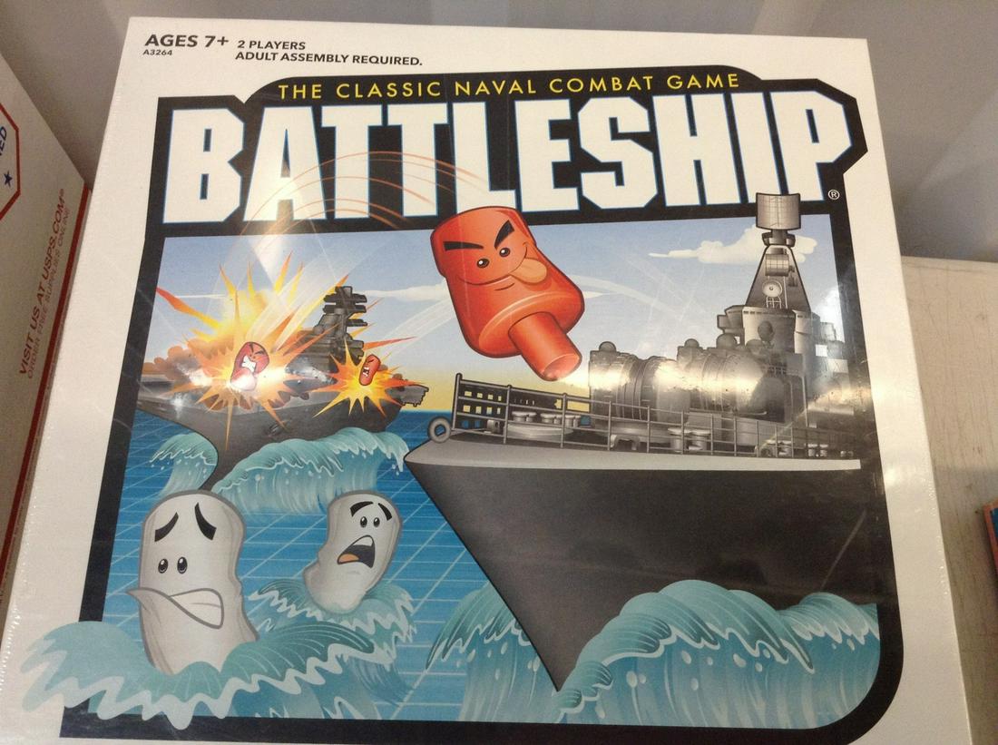 sealed Hasbro battleship game: sealed Hasbro battleship game