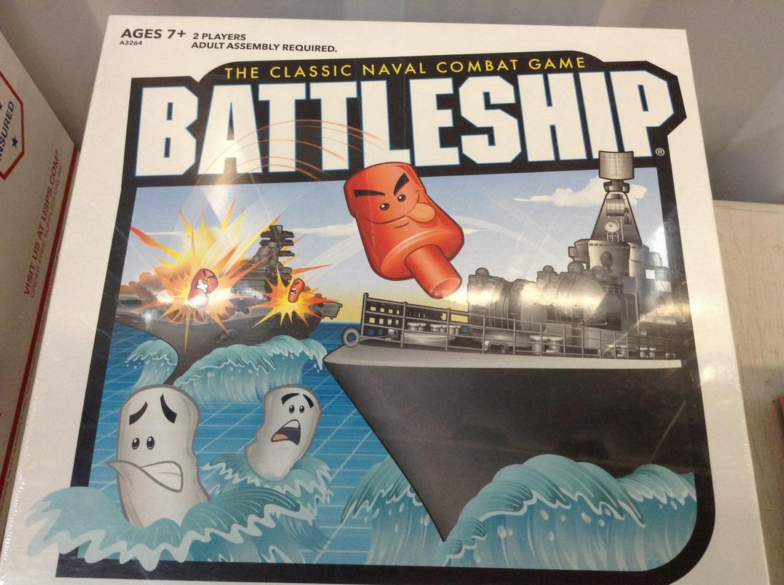 sealed Hasbro battleship game: sealed Hasbro battleship game