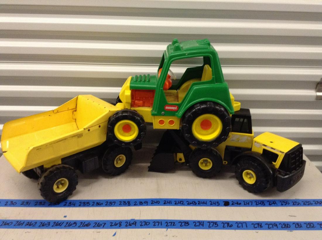 lot of Tonka toys and buddy L: lot of Tonka toys and buddy L