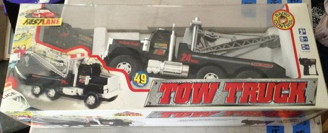 fast lane tow truck new in the package remote control: fast lane tow truck new in the package remote control