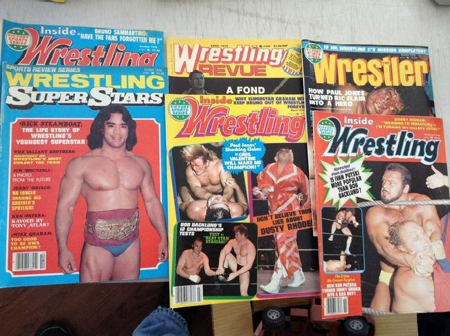 mint condition 1970 wrestling magazines: mint condition 1970's wrestling magazines