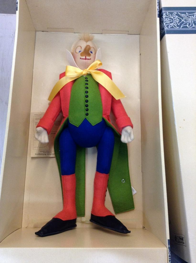 Margarete steiff with tags clown 16" tall: Margarete steiff with tags clown 16" tall